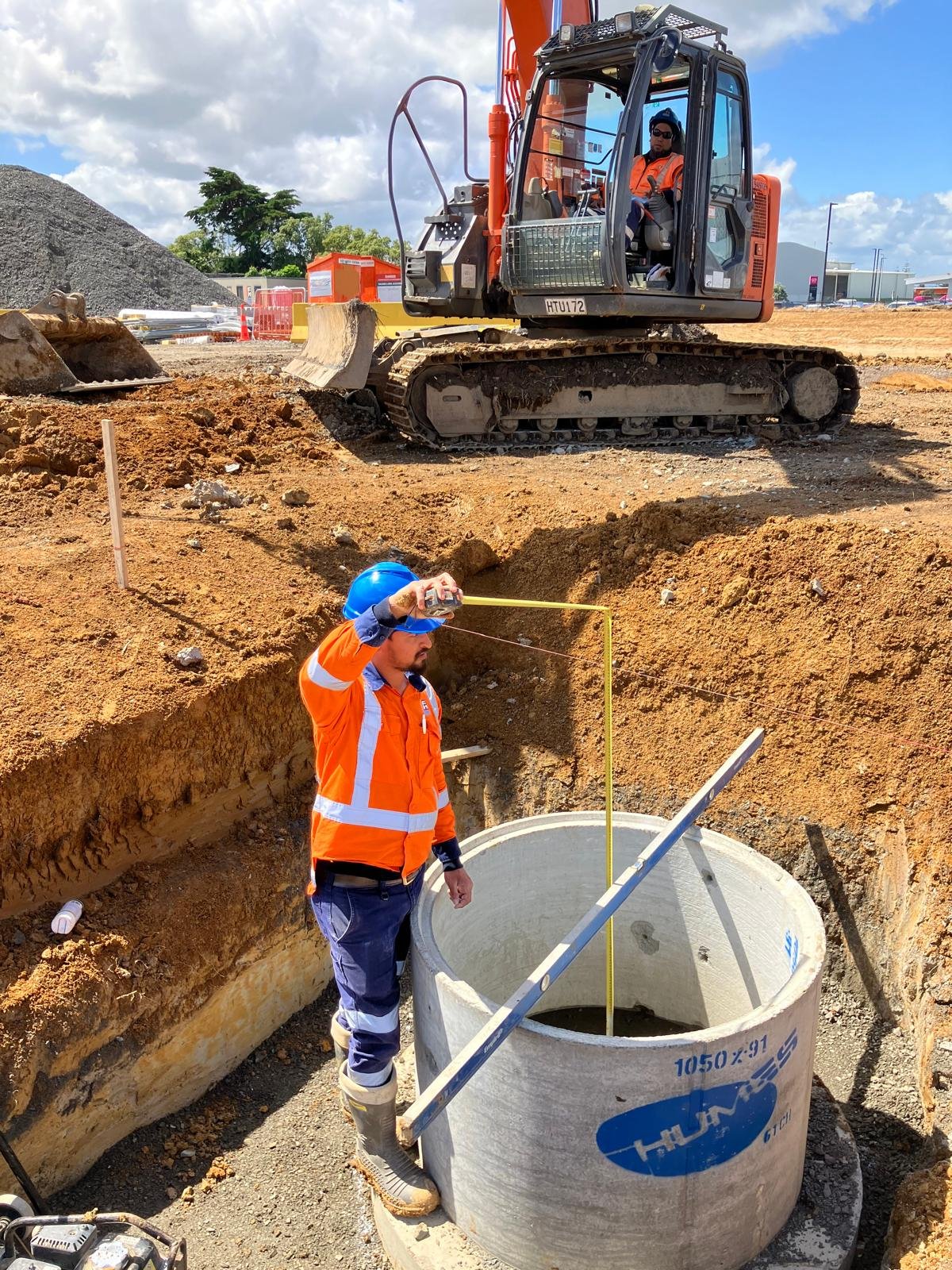 Earthworks and excavation project