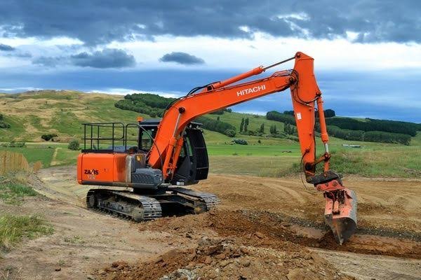 Earthworks and excavation project site photo